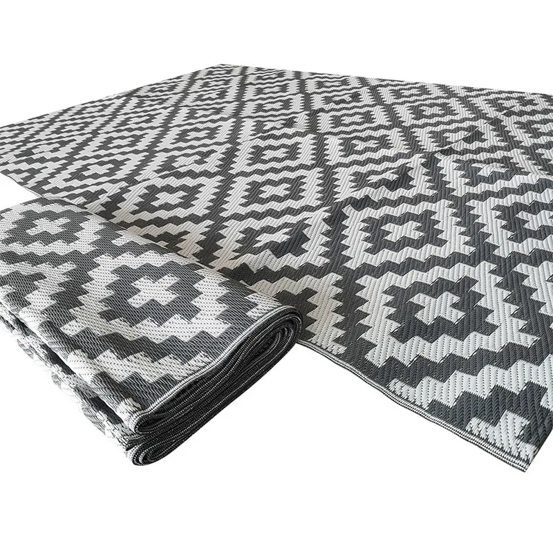 7x12 Rv Rug Eco Friendly RV Rugs - Durable, Reversible, and Washable