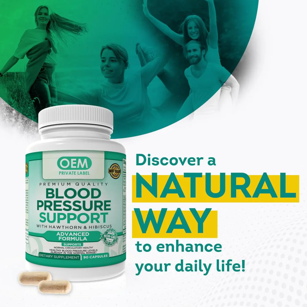 Oem Blood Pressure Capsules Support Heart Health Beet Root Capsules For