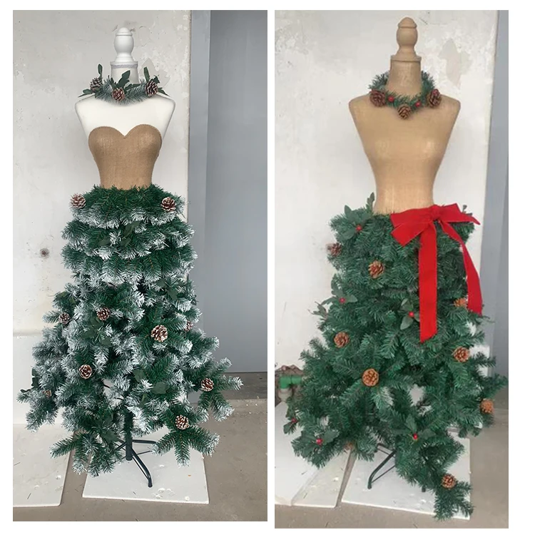 Black Metal Wire Frame Hanging Dress Form Torso Mannequin,Women