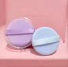 2 pcs-Round-blue & purple - boxed