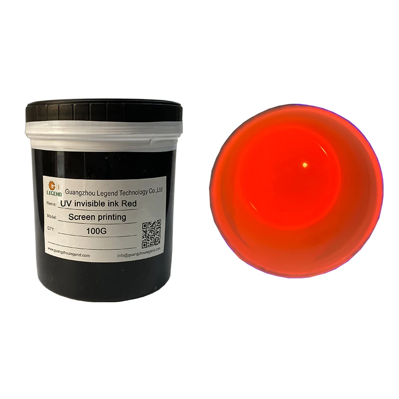 Распродажа GDLEGEND трафаретная печать ультрафиолетовые невидимые флуоресцентные чернила четыре