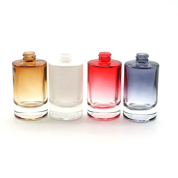 Source manufacturer custom square 35ml 50ml 100ml empty perfume bottles  clear perfume bottles luxury glass perfume bottle on m.