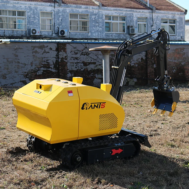New Mini Excavator Digging Machine 0.5Ton 500KG /1ton RC Electric Hydraulic Unmanned Crawler Excavator