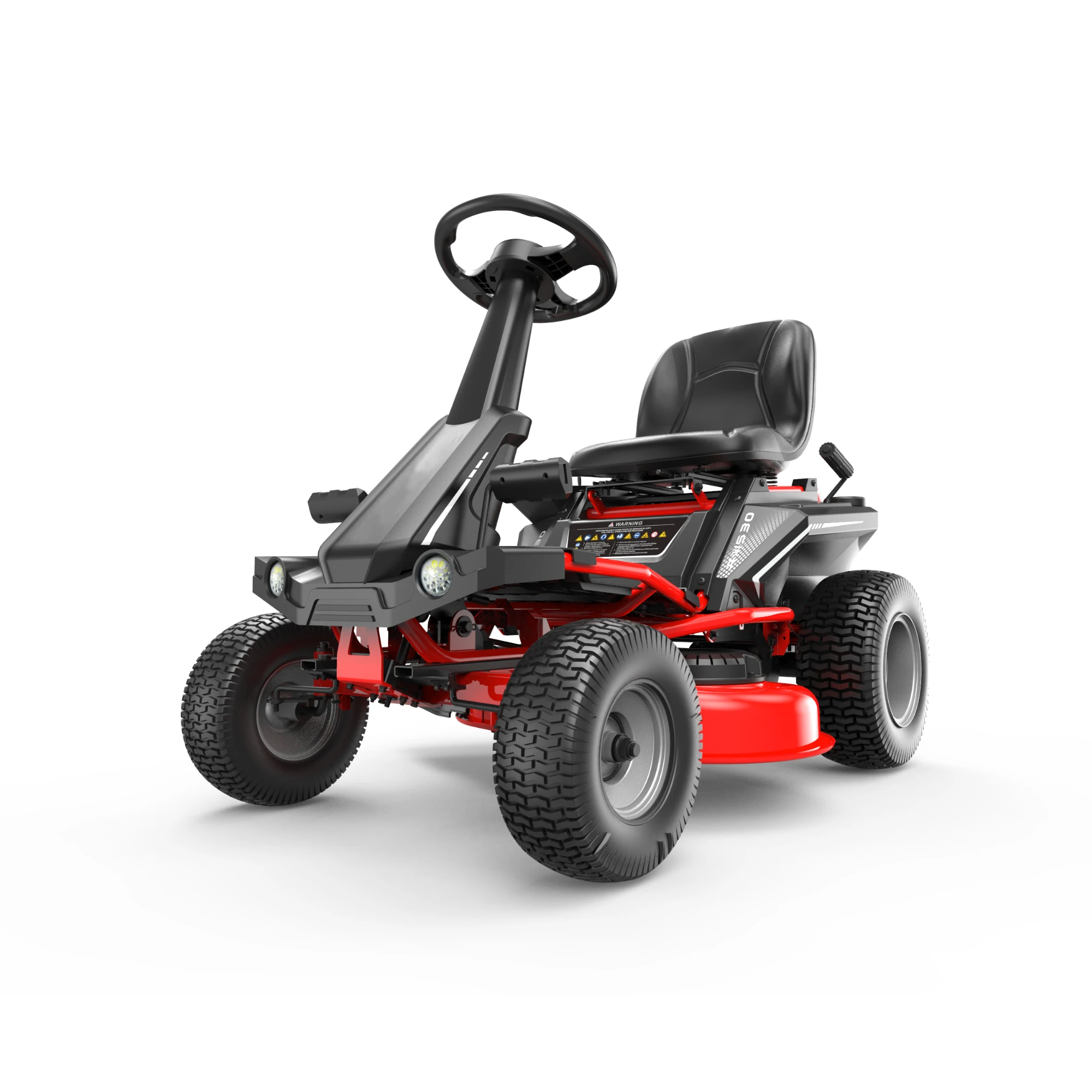 36 Inch Cordless Riding Lawn Mower 48v Ride On Mower With Brushless ...