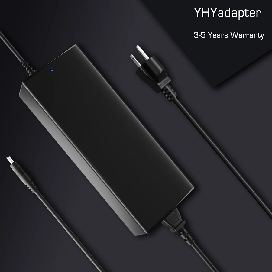 YHY 150W 300W AC DC CE ETL for ROHS TUV 12V Switching Desktop Power Adapter 3/4 Pin Din 12.5A-25A 100-240V Input Multi-Plug