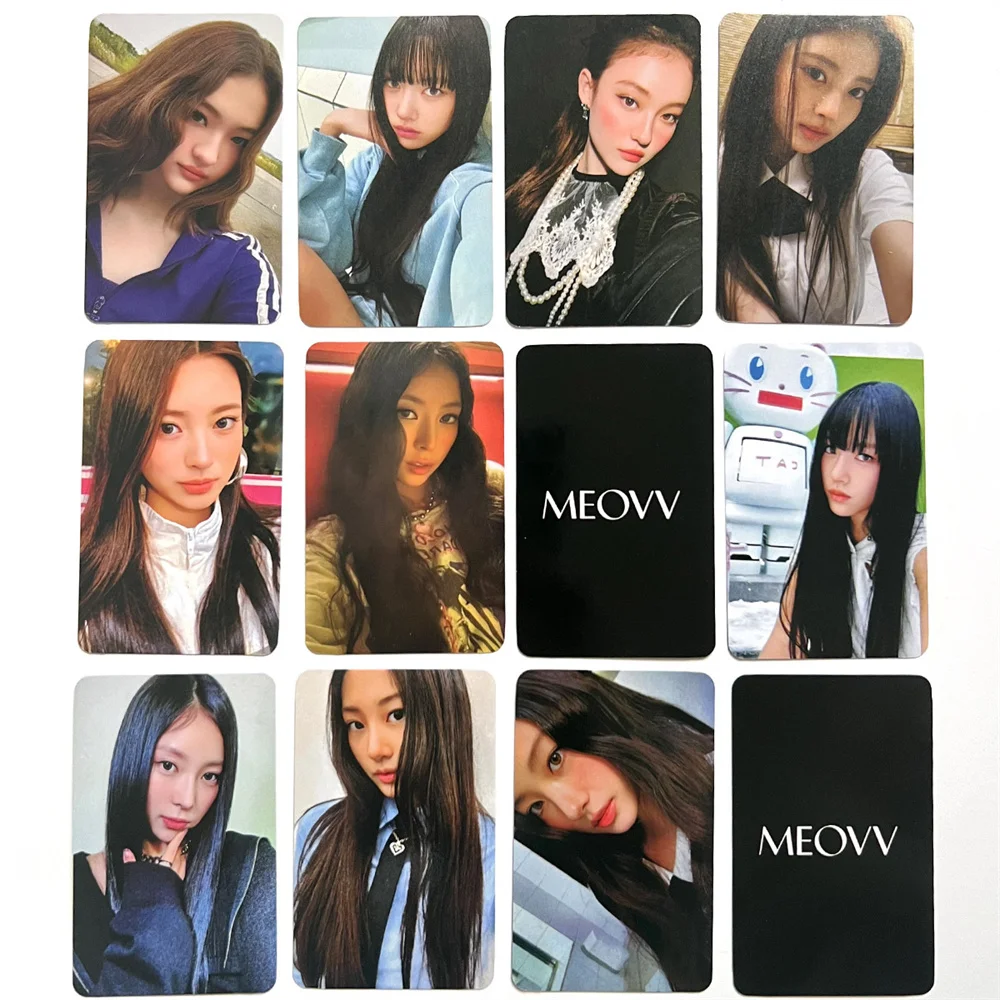 Kpop MEOVV シングル MEOW フォトカード ポストカード アルバム LOMO