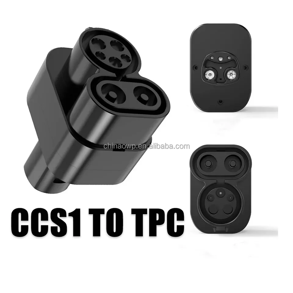 New Energy Electric Vehicle Charging Adapter Ccs1 To Tpc Converter Ev