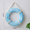 colorful A 30-centimeter light blue helmsman ring