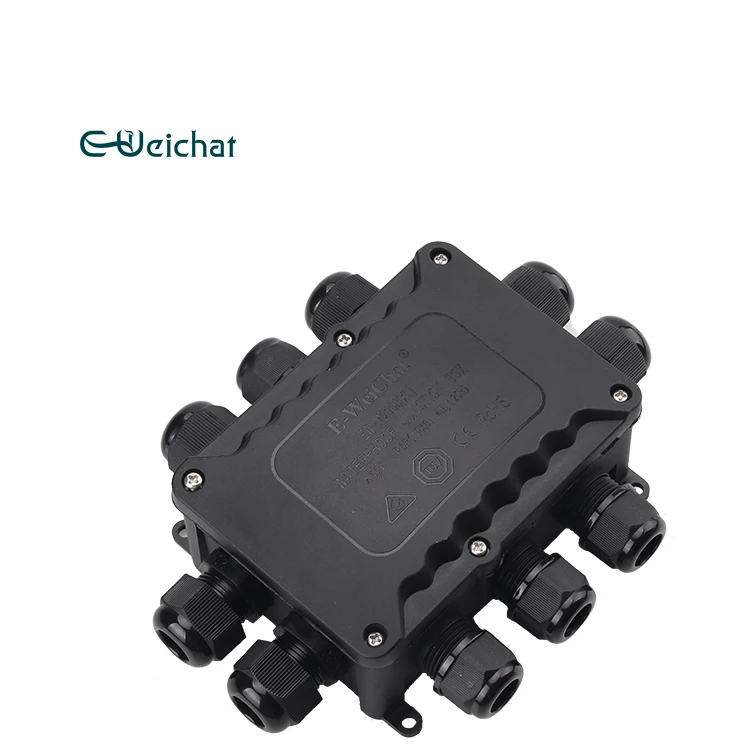 E-weichat Electrical Plastic Enclosure Cable Terminals Block Ip68 ...