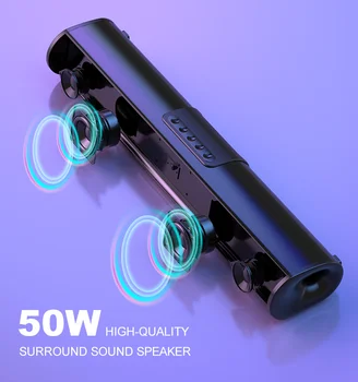 Subwoofers 50W Home Theater Speaker Bluetooth Surround Sound TV Premium Professional Speakers