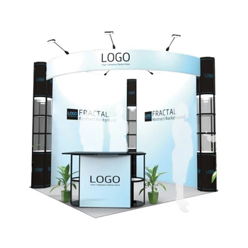 Exhibition Stand 10x20 Trade Show Booth Aluminium Trade Show Booths ...