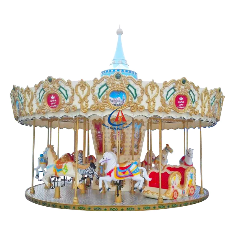 16-Horse-Carousel-Merry-Go-