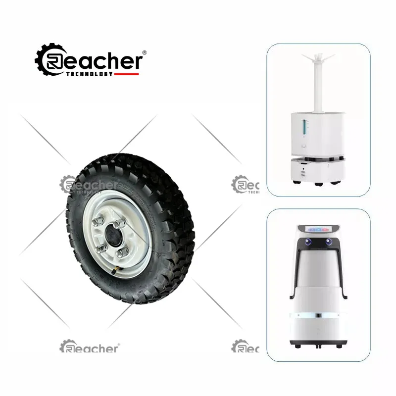 Reacher 48v 1000w Brushless Hub Motor Electric Car Wheel Robot Agv Hub
