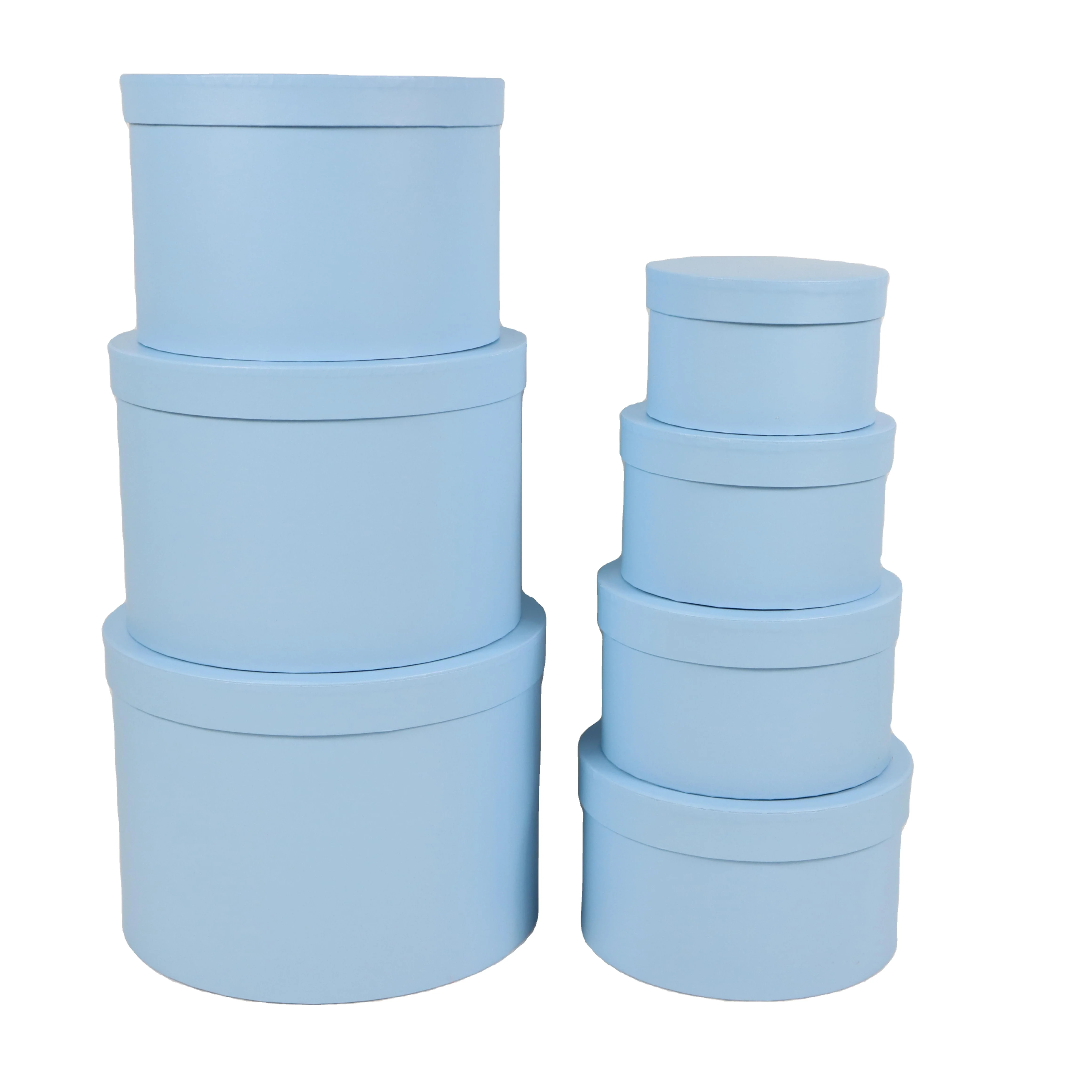 plain round hat boxes wholesale