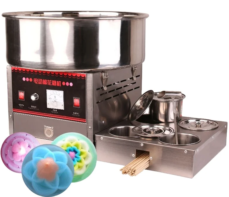 Сделано в Китае профессиональная машина для производства хлопковых конфет