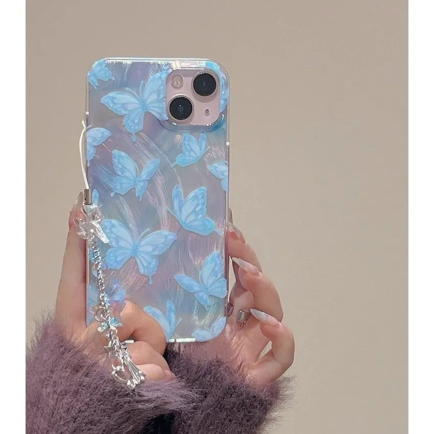 Fantasy Butterfly Star Bracelet Furry Yarn Soft Case Compatible