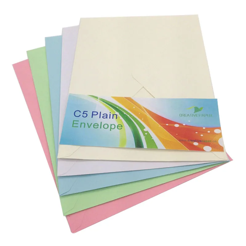 C5 Plain Color Envelope For Greeting Card Buy Plain Envelope,Color