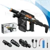 Pistola ad acqua con accessori - nera