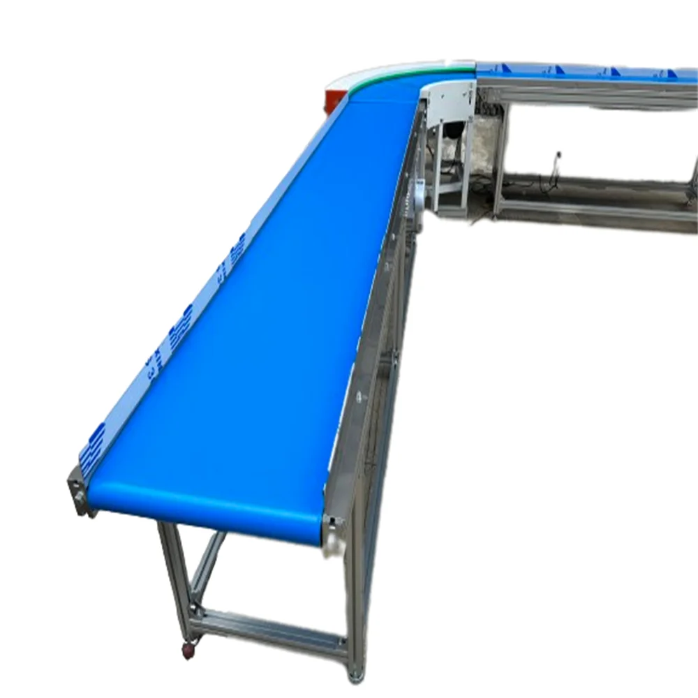 Assembly Line Automatic Conveyor Band Fruit Sorting Sand Gravel Portable Electric Food Grade Belt Conveyor in Stocks