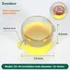 Fond jaune transparent 55*43