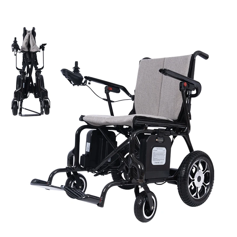 Rehabilitation Therapy Automatic Folding Electric Wheelchair Wheel_Chair