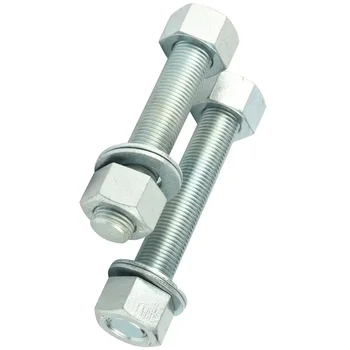 Factory Price Factory stock Custom M3 M5 M6 M8 M10 M12 M16 Stainless steel A2 A4 DIN931 Partial Half Thread Hex Bolt And Nut
