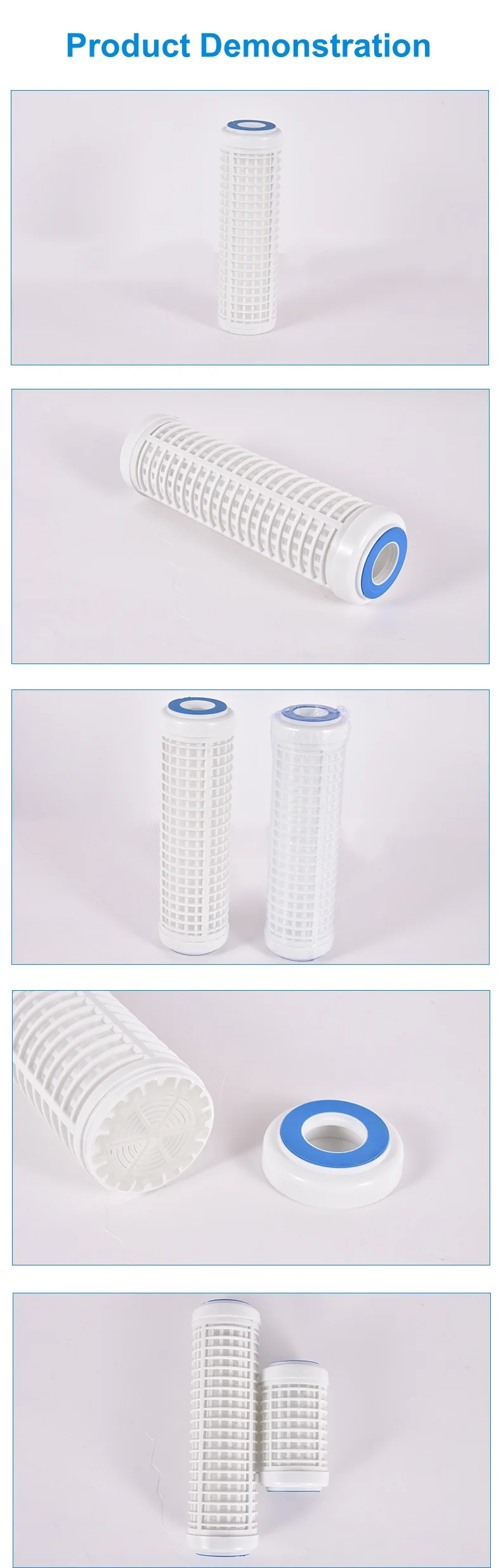 10 Inch Nylon Filter element Can Be Cleaned Recycled Fill Filter ...