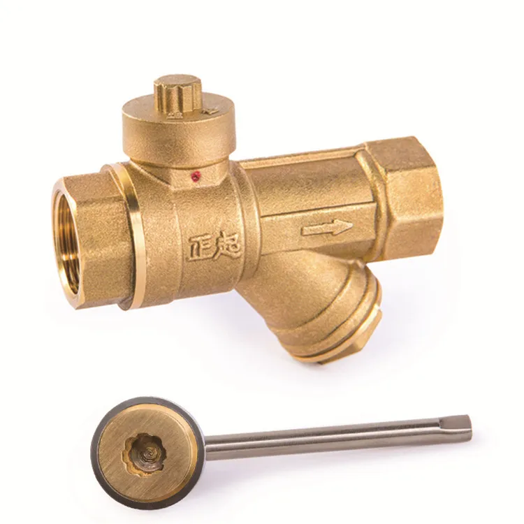 2020 new Brass check check valve  water meter water pipe horizontal thread valve