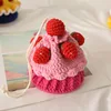 Rose red strawberry cake