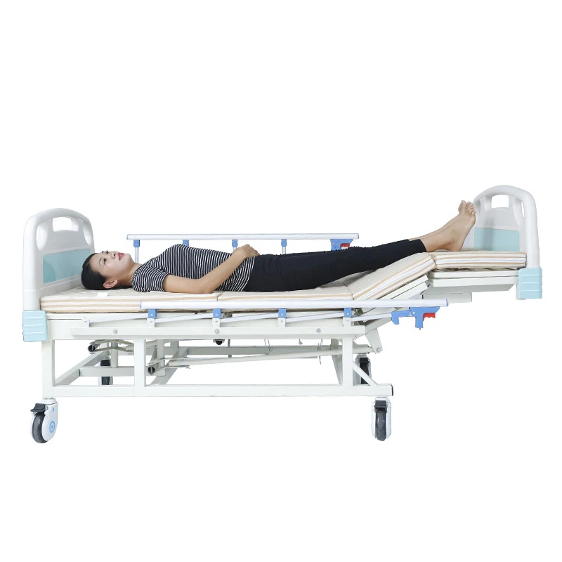 
Hot Sale Low Price High Quality Medical Care Electric Hospital Bed With Toilet 