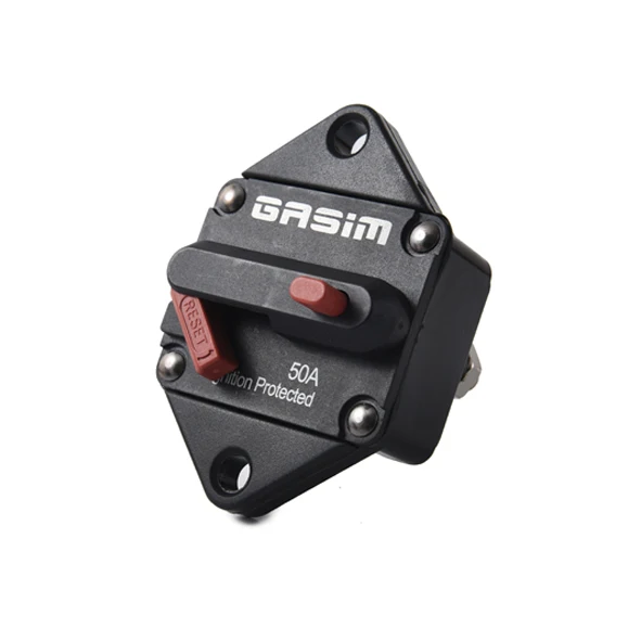 E9 IP67 Waterproof Car Circuit Breaker 25a 24v Dc MCB 30a 40a 50a 60a 70 90a 100a 150a 1p Pole Auto Reset Circuit Breaker