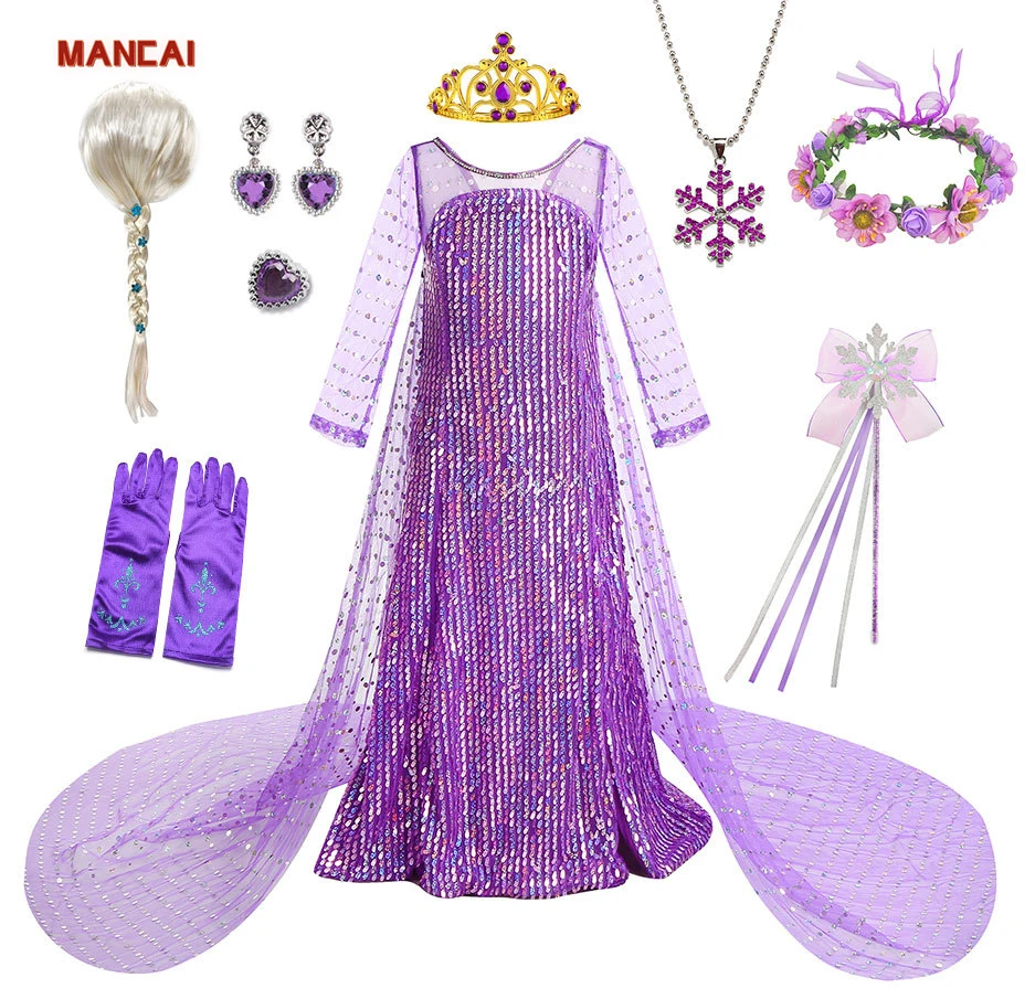 sachin and babi light blue dress Winter Princess Dress main image 1