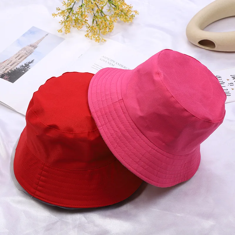 Summer Cheap Bucket Hat Cotton Fisherman Hat Trendy Street Fashion Sun