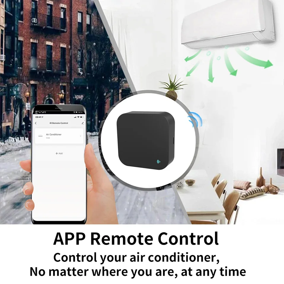 Tuya WiFi RF IR Remote Control 433MHz/315MHz for Smart Home Via SmartLife for Air Conditioner ALL TV Support Alexa,Google Home