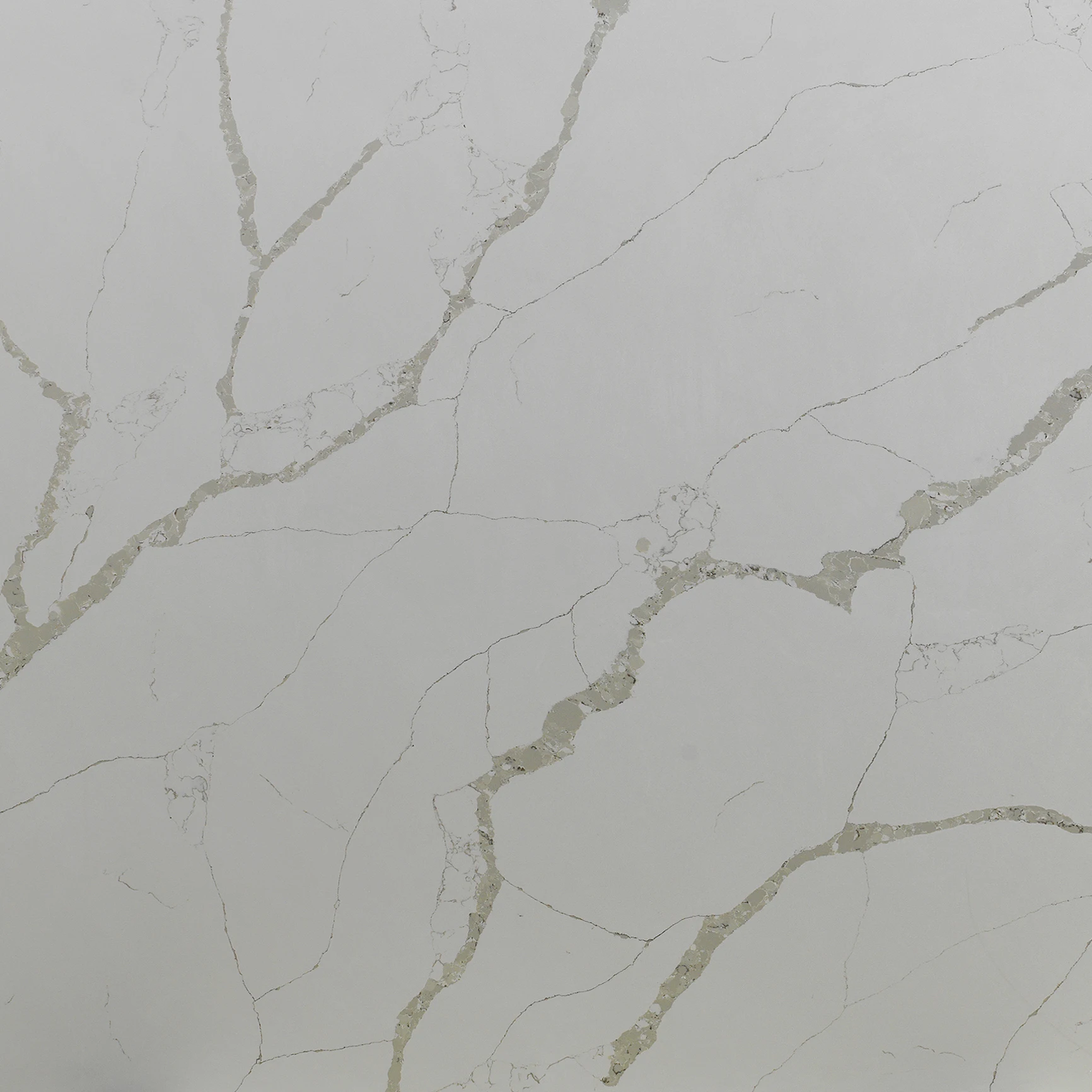 Kitchen Countertops Dining Table Counter Tops White Calacatta Artificial Marble Quartz Stone Slabs