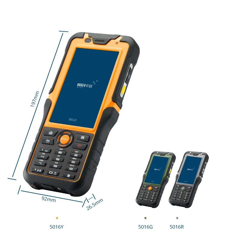 Hugerock S50 Rugged Handheld Pda Waterproof Industrial Mobile Android13