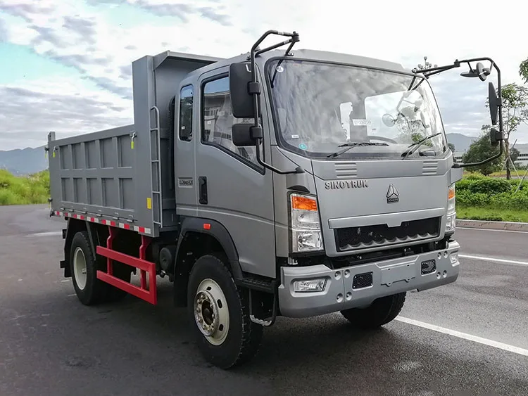 Low Price Sinotruk Cdw 4x2 Light Duty Mini Dump Truck Left Hand Drive ...