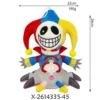 Patas de payaso gris