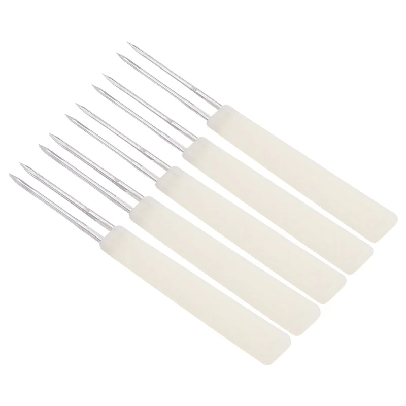 Manual Avian Pox Syringe Easy Operation Double Needle Fowl Pox Needle for Chicken Duck Pigeon Bird