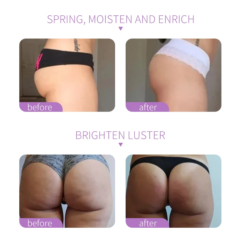 Crème/huile Piyay Pour Augmentation Fessier & Poitrine - Naturelle, à Base De Plantes, Massage