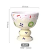 Dessert cup  candy kiwi