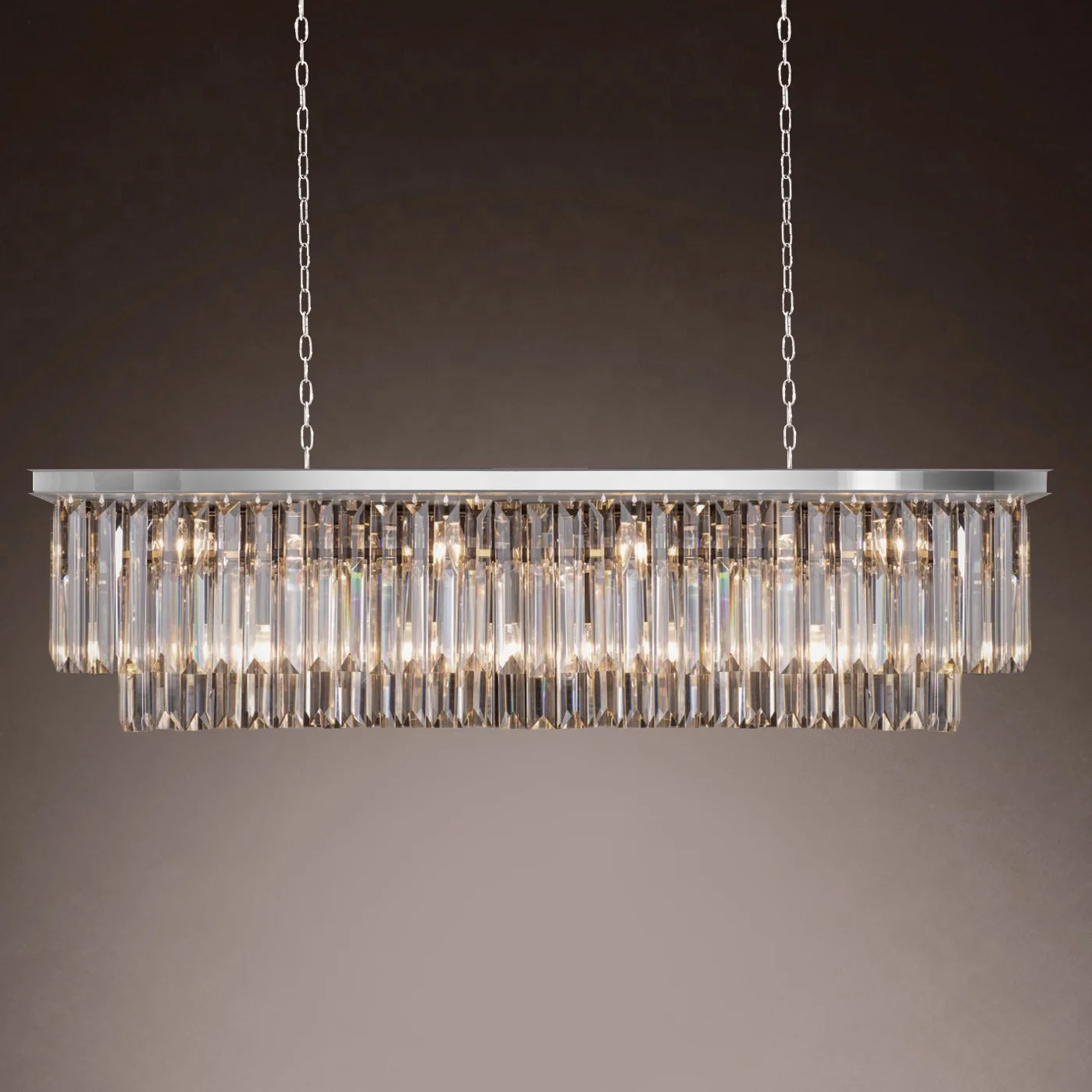 Simig освещение завод Чжуншань современный стиль светодиодная Роскошная простая хрустальная люстра Подвесная