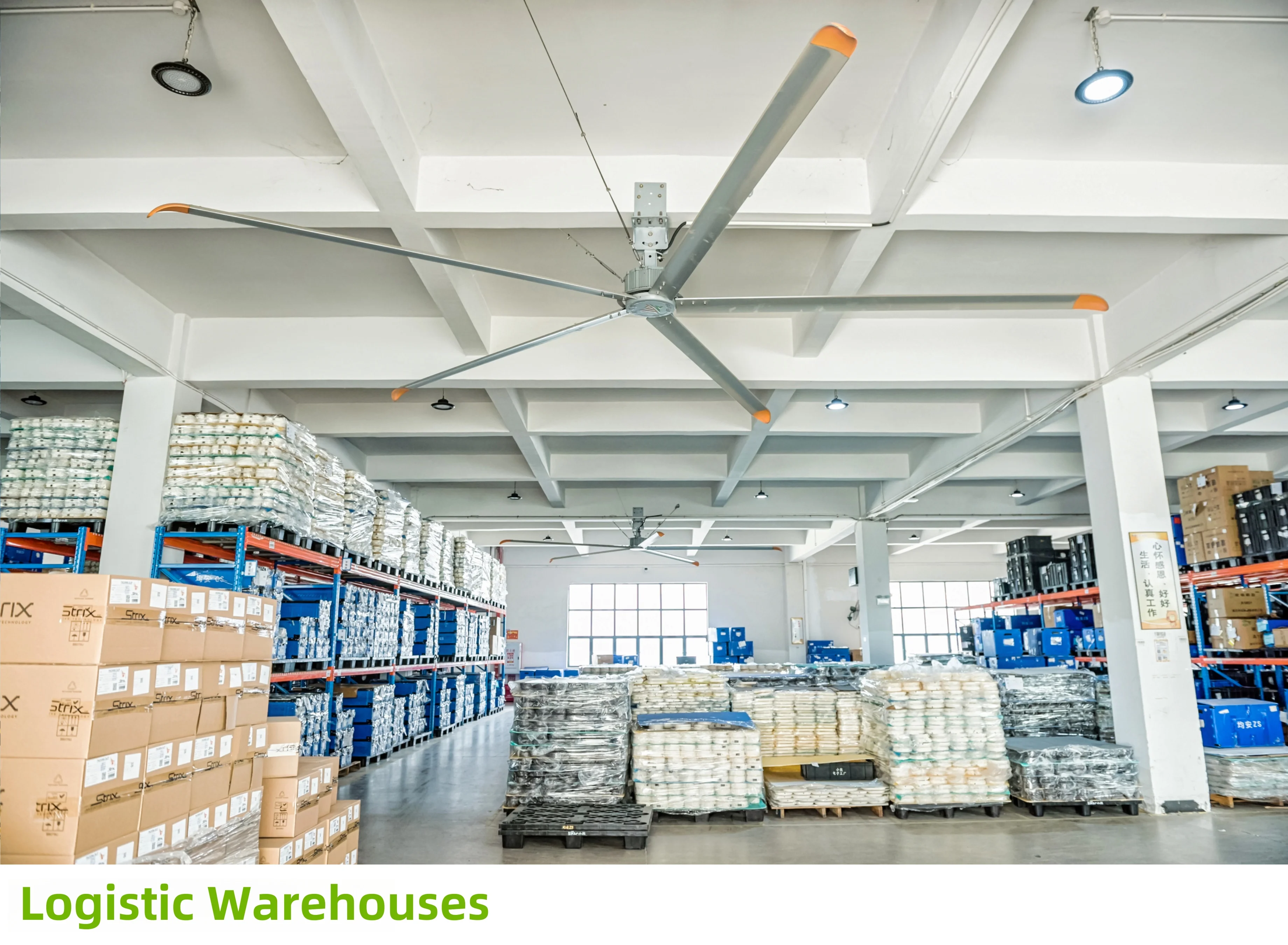 Ceiling Fan, VFAN, HVLS, Aluminum, 220v - detail 24