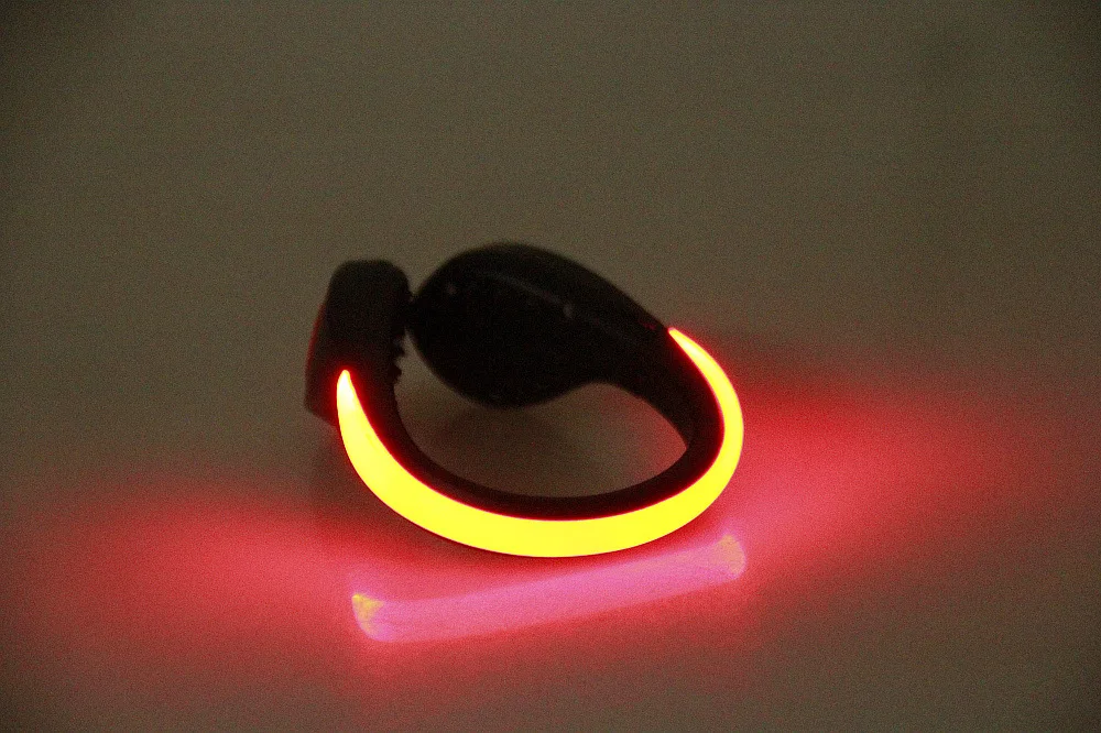 Helius Outdoor Safety Luminous Night Running Shoe Safety Clips Cycling