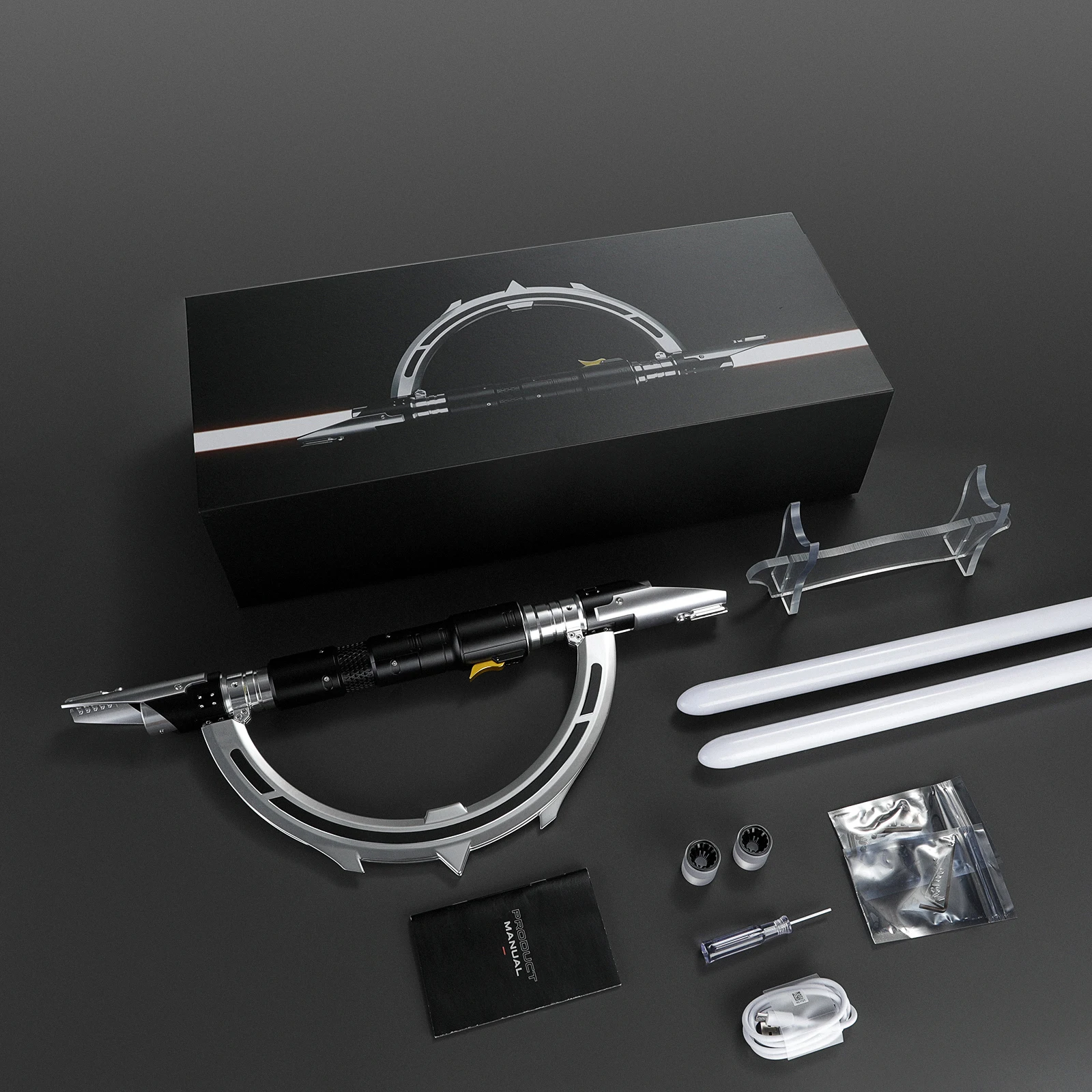 Metal-Hilt-Neopixel-Lightsaber