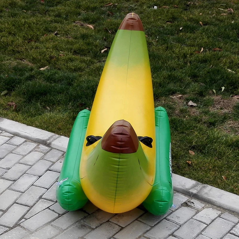 Children Adult Swimming Pool Floating Mat Inflatable Banana Shape