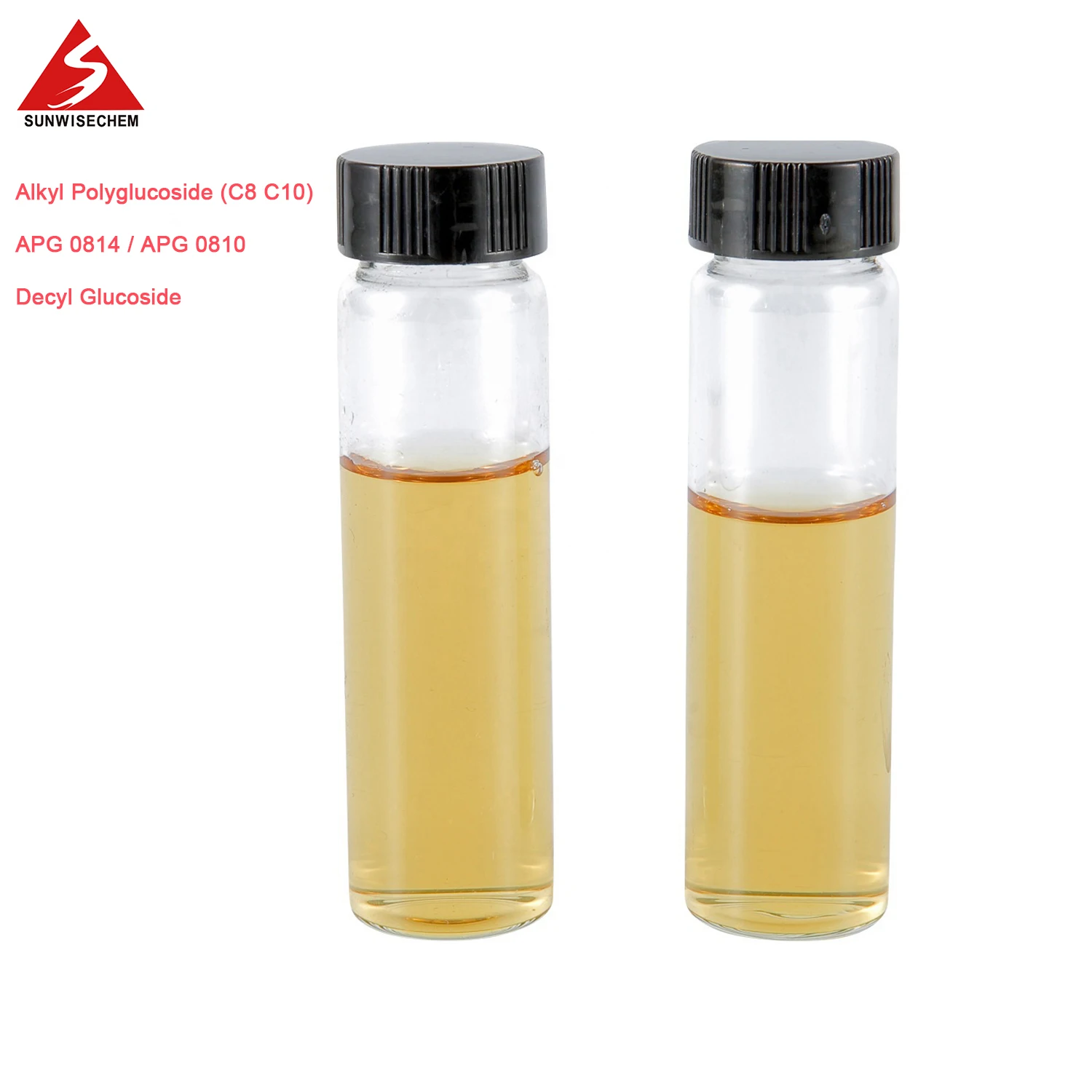 Detergent Raw Material 50%min Decyl Glucoside /Alkyl Polyglucoside (C8 C10) APG 0814 APG 0810 CAS 68515-73-1