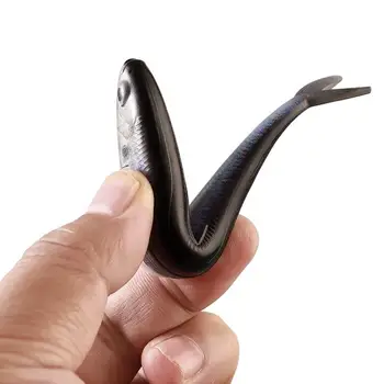 CHEERY 3D Printed Silicone Soft Bait Swim Bait Fishing Lure for Zander & Pike-Lake & River Use – Soft Lure – view 5