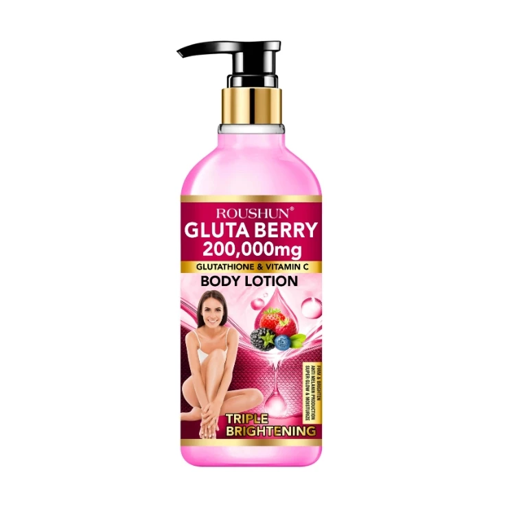 glutathione body lotion in sri lanka ROUSHUN Gluta Berry Body Lotion Good Quality Vitamin c Lotion Triple  Brightening