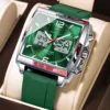 silver shell-green face-silicone tape Pe109